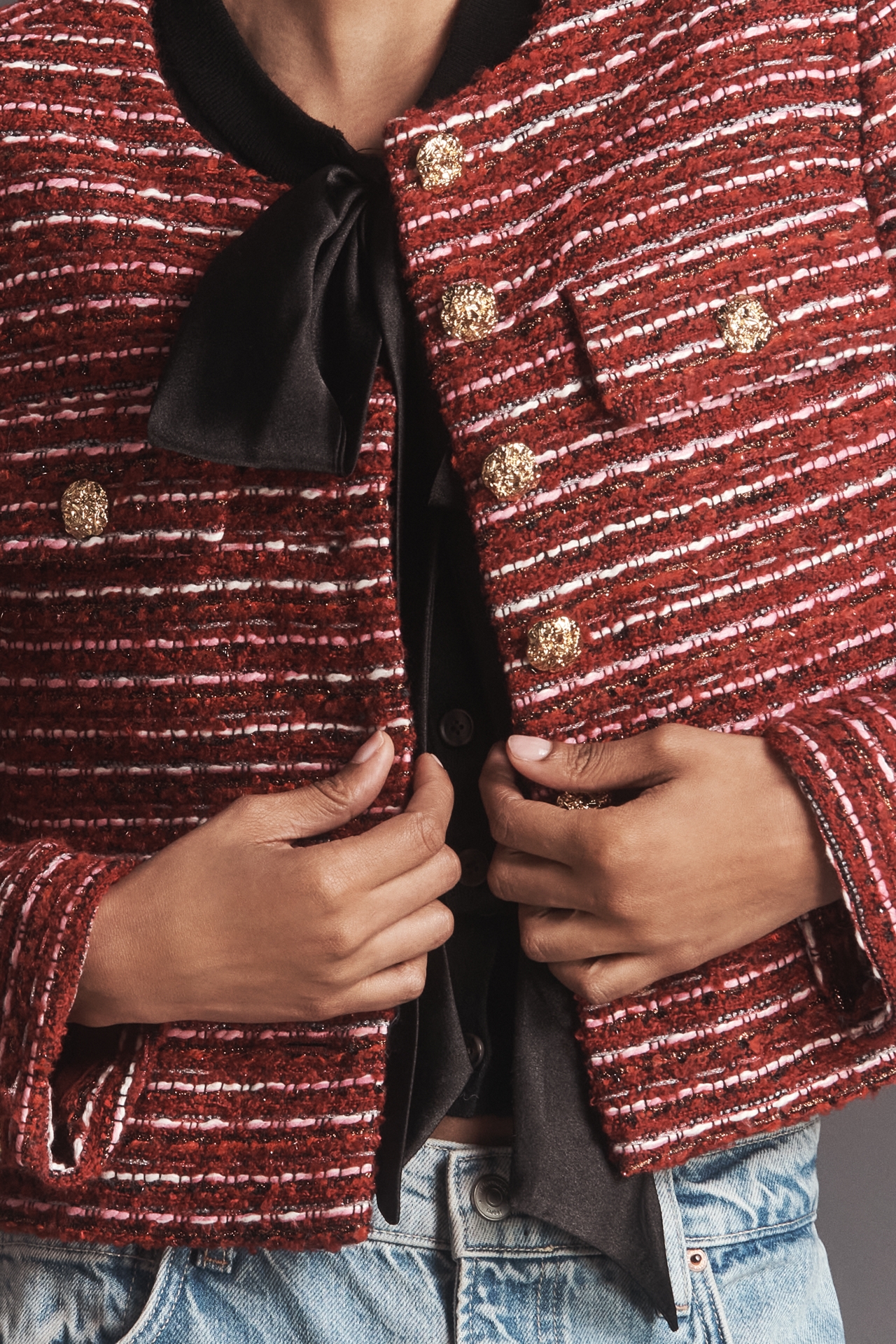 Endless Rose Tweed Lady Jacket