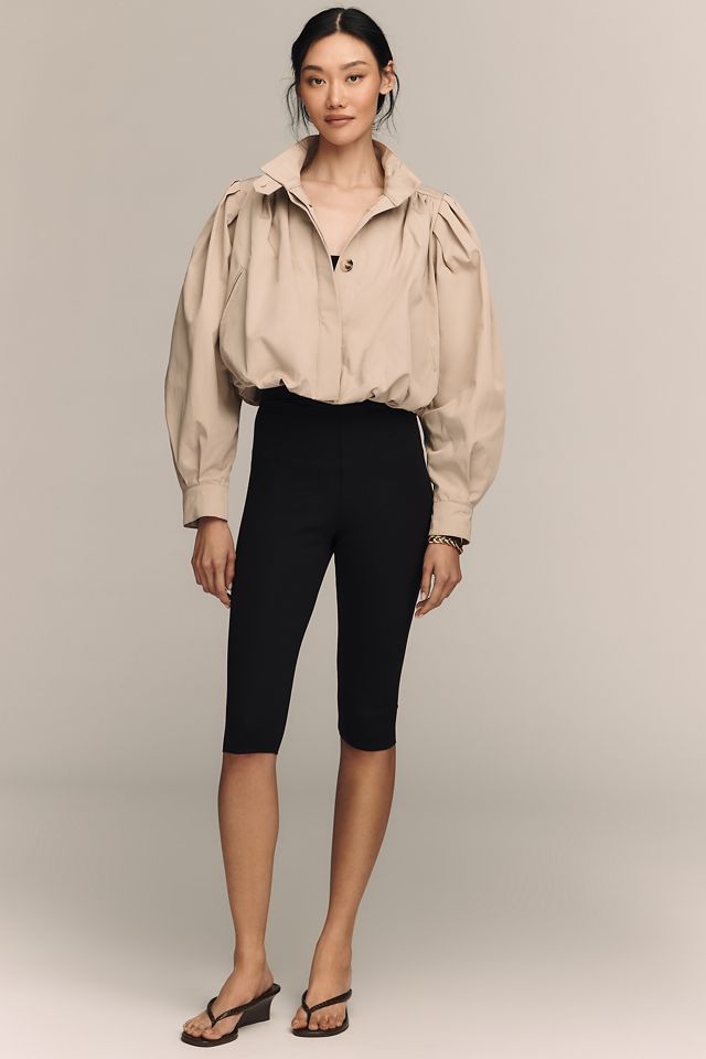 English Factory Shirred Trench Jacket #2