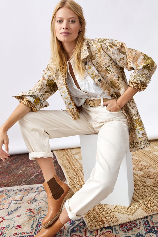 Pilcro The Fielder Denim Shirt Jacket | Anthropologie