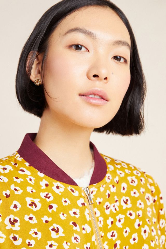 Amie Floral Bomber Jacket #3