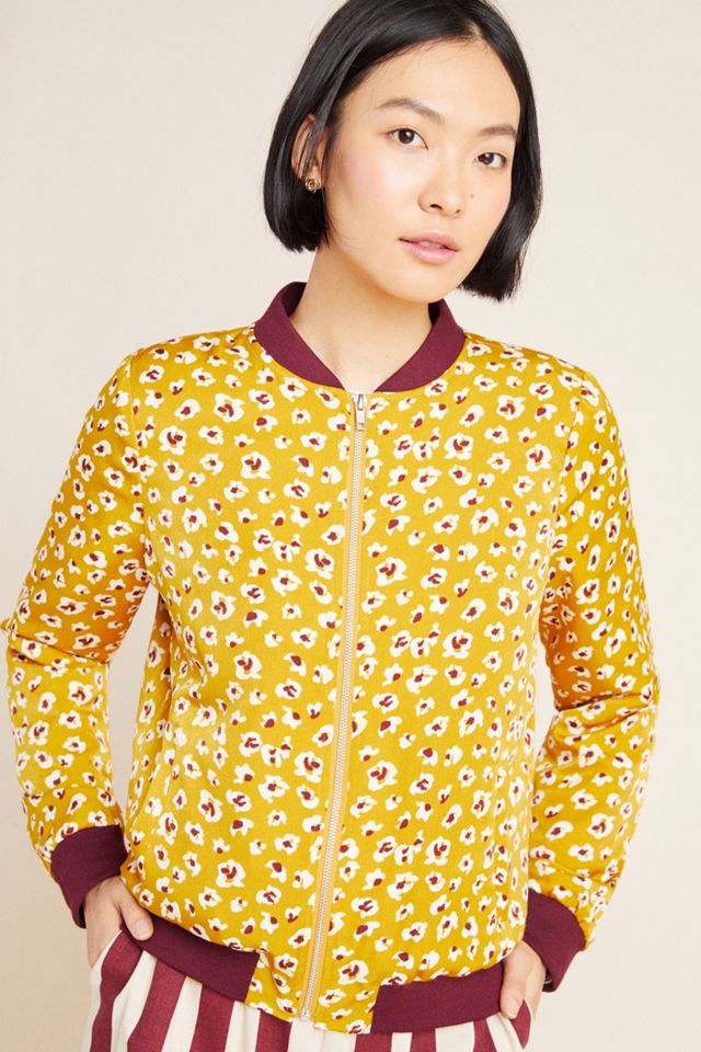 Amie Floral Bomber Jacket #4