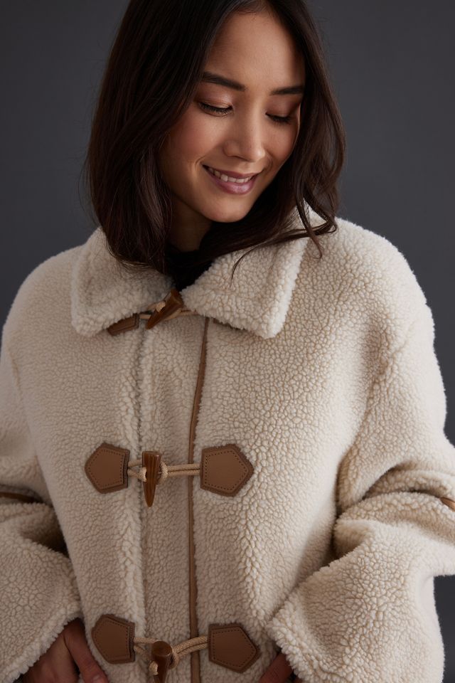 Faux Suede Sherpa Jacket #11