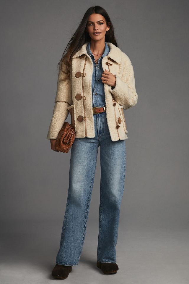 Anthropologie 2025 sherpa jacket