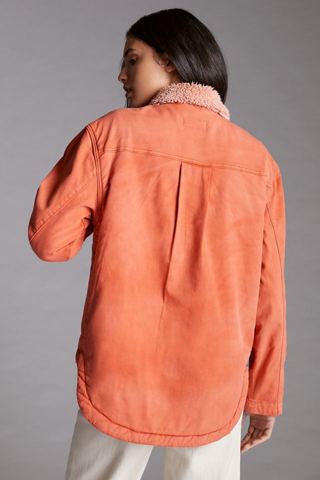 Pilcro Sherpa Shirt Jacket #2