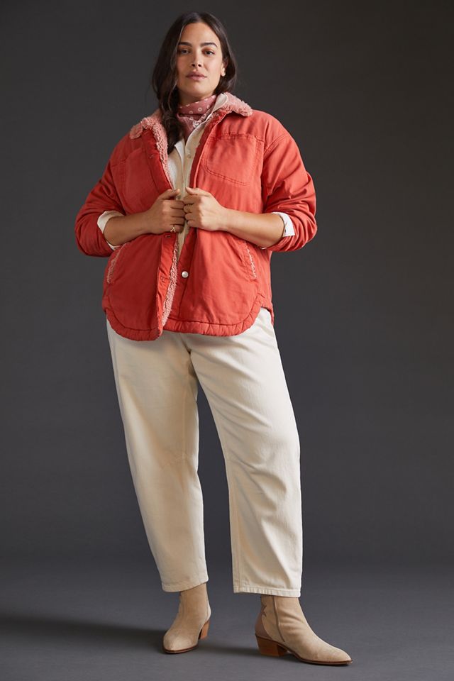 Pilcro Sherpa Shirt Jacket #4