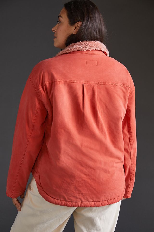 Pilcro Sherpa Shirt Jacket #5