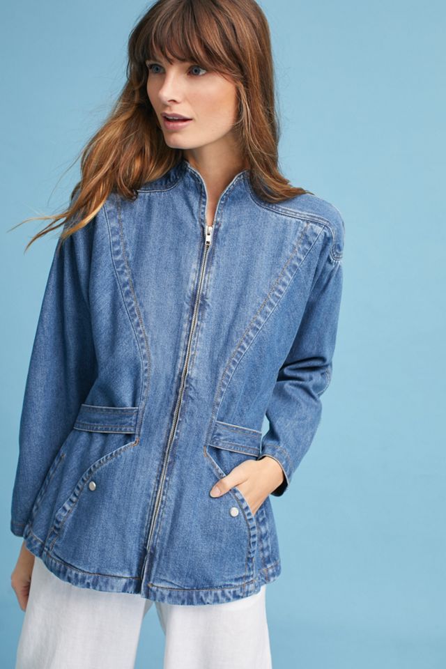 Belted Denim Jacket #1