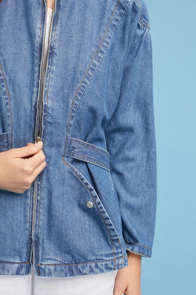 Belted Denim Jacket #2