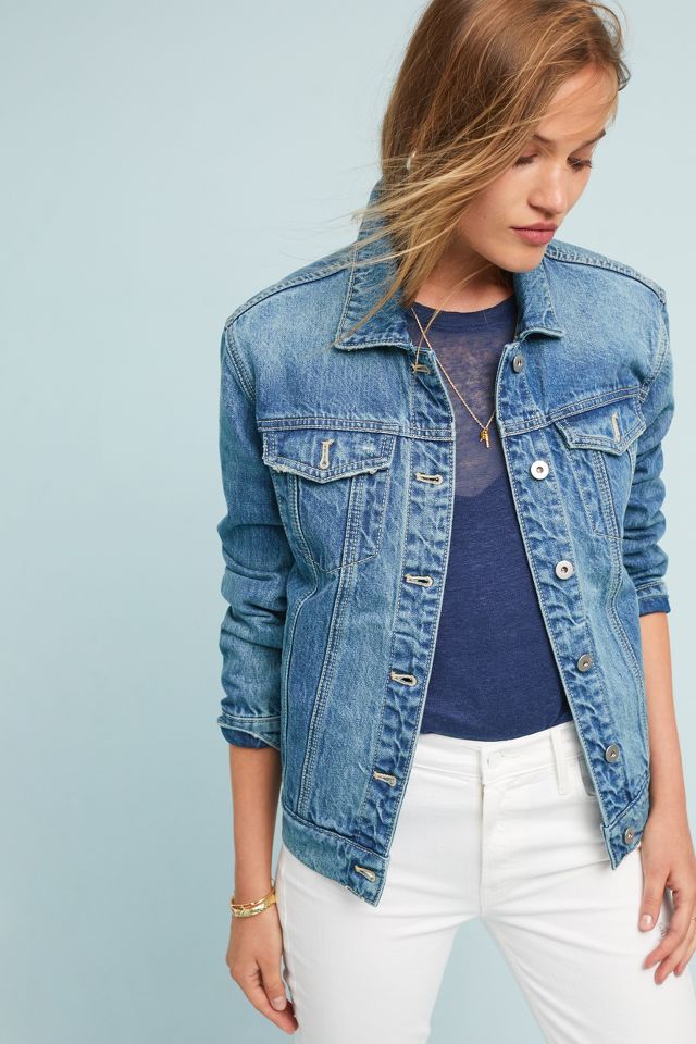 Pilcro Classic Denim Jacket | Anthropologie