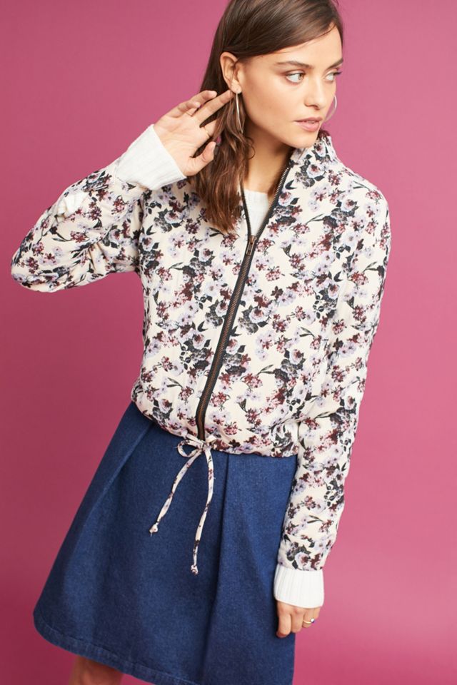 Cher Floral Bomber
