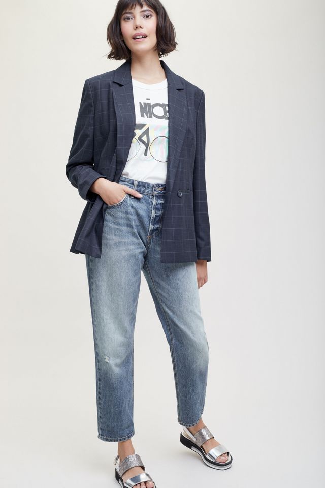 Elvinia Checked Blazer #2