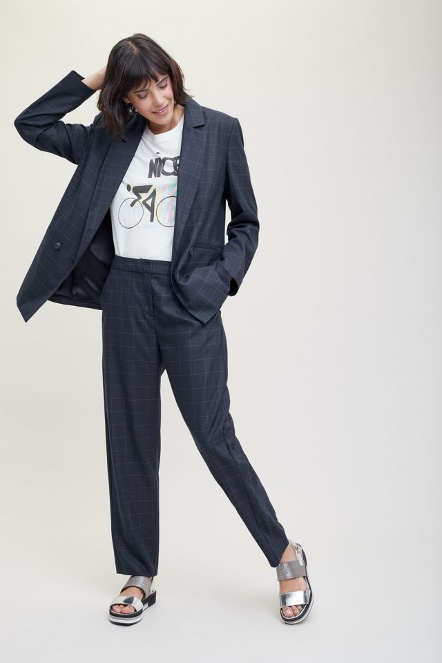 Elvinia Checked Blazer #3