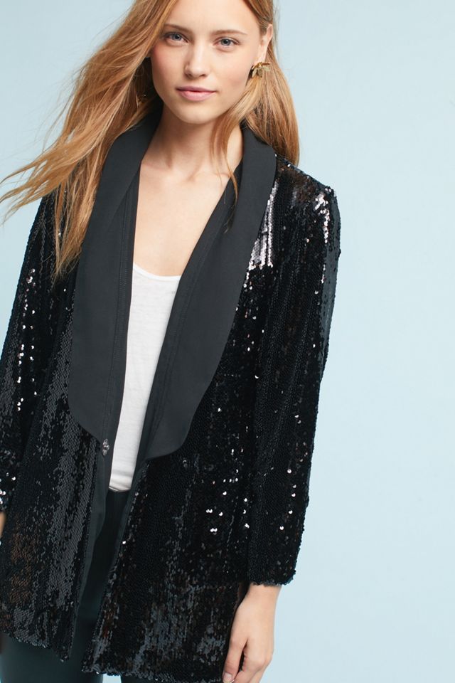 Sequined Blazer #1