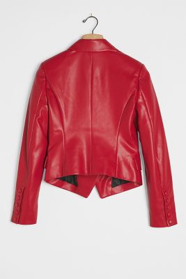 pistola tracy cropped moto jacket