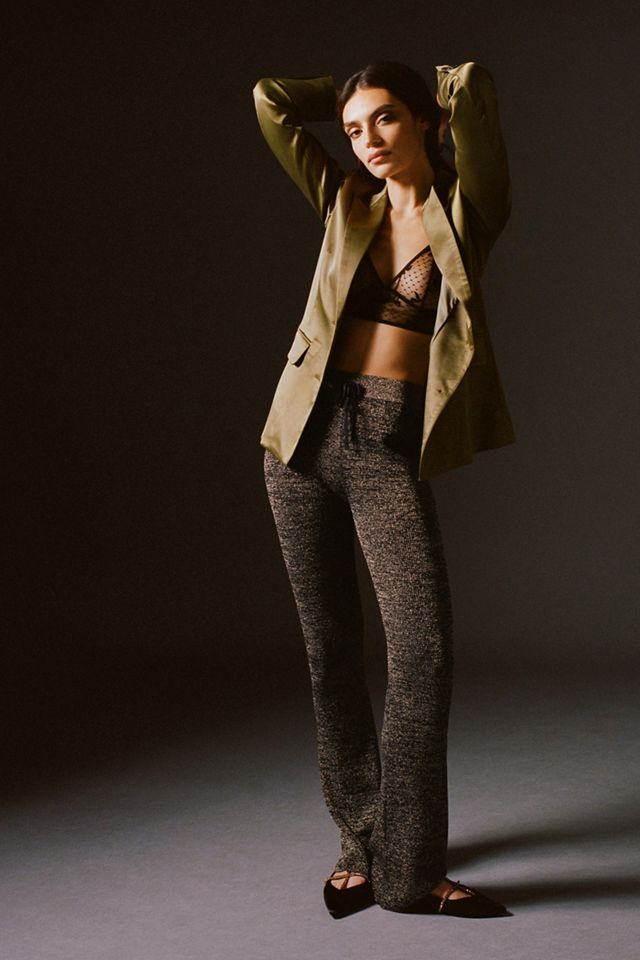 Sleek Satin Blazer #1