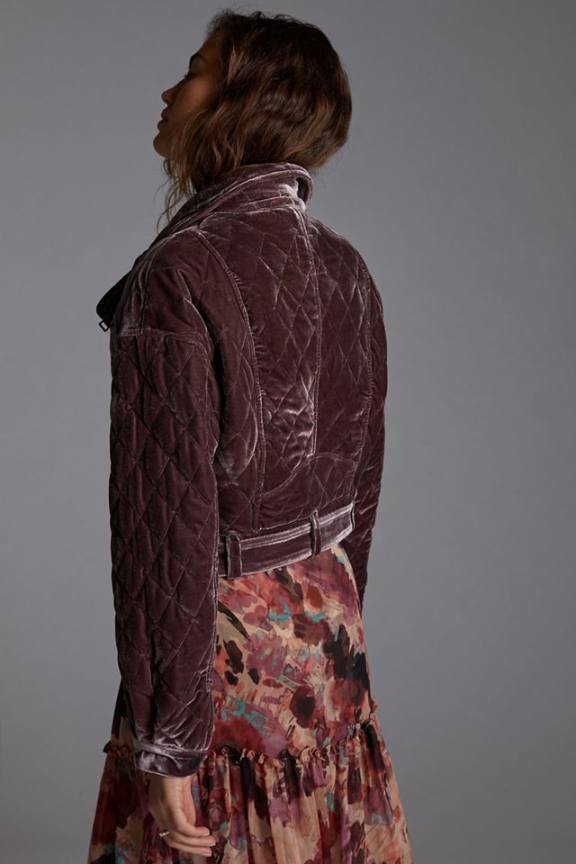 Quilted Velvet Jacket #2