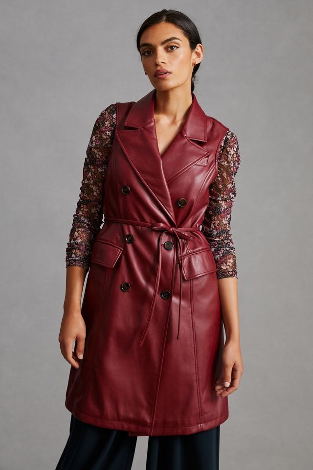Avec Les Filles Faux Leather Vest | Anthropologie