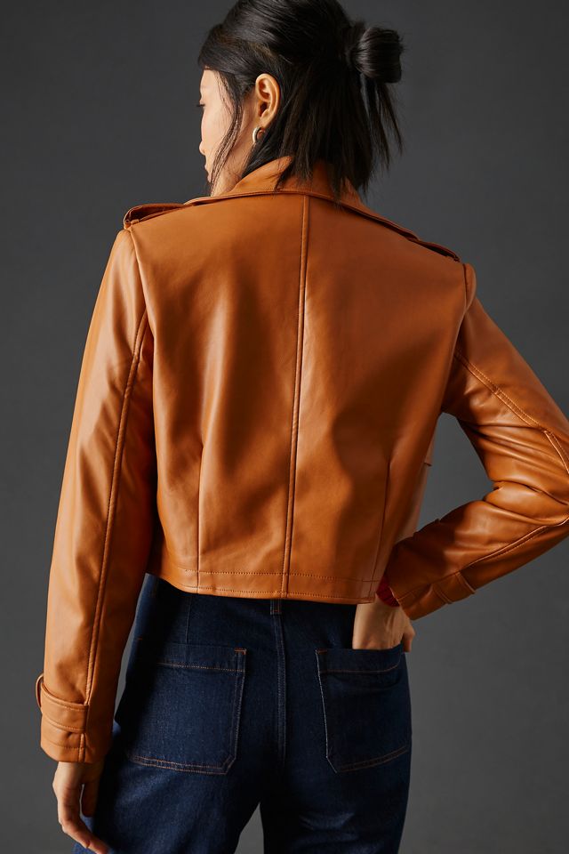 Avec Les Filles Faux Leather Jacket #6