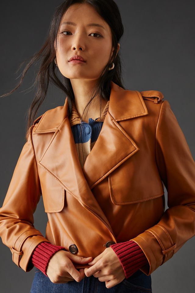 Avec Les Filles Faux Leather Jacket #7