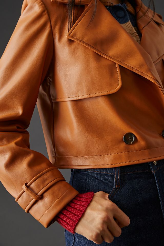 Avec Les Filles Faux Leather Jacket #9