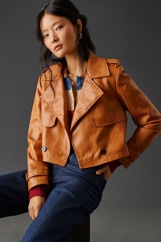 Avec Les Filles Faux Leather Jacket #5