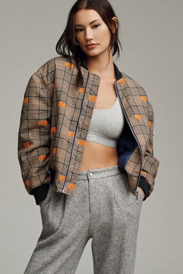 Babe Embroidered Bomber Jacket