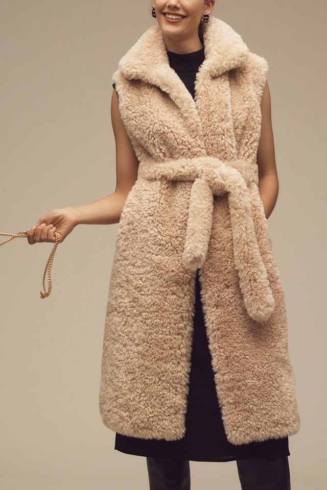 Avec Les Filles Teddy Sherpa Vest #1