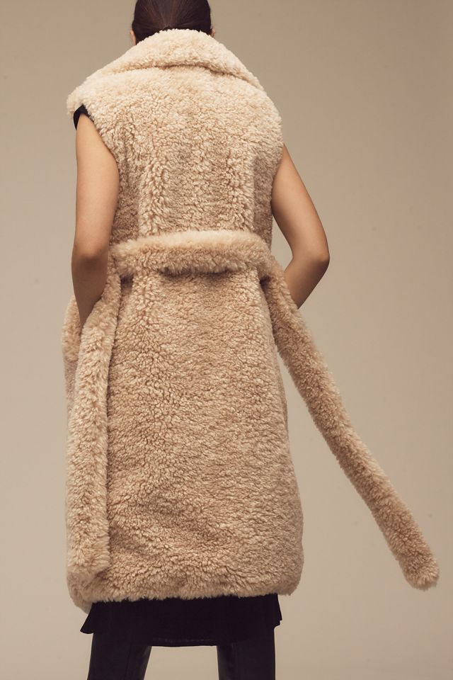 Avec Les Filles Teddy Sherpa Vest #4
