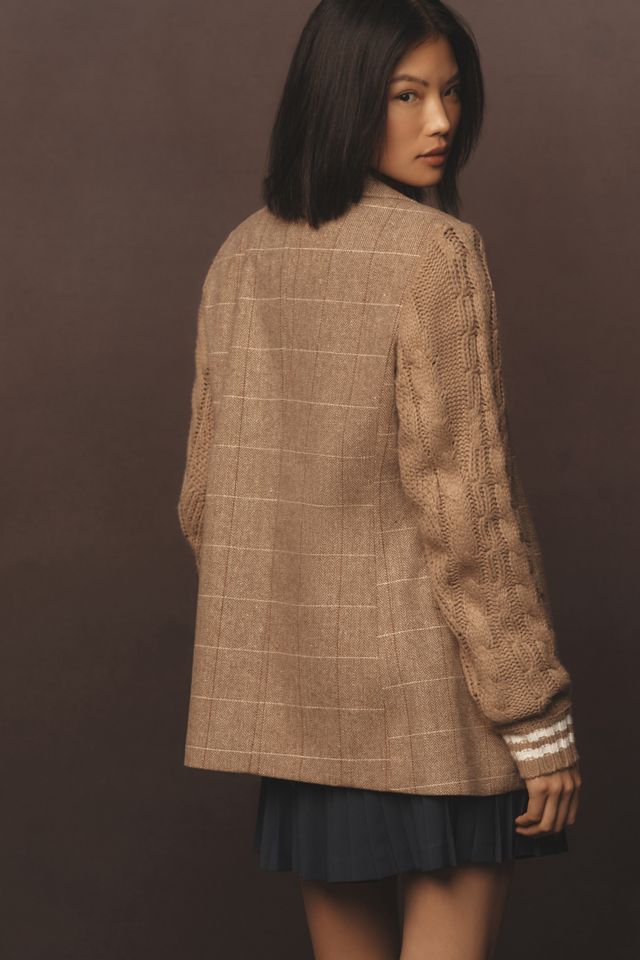 Avec Les Filles Sweater Blazer Jacket #3