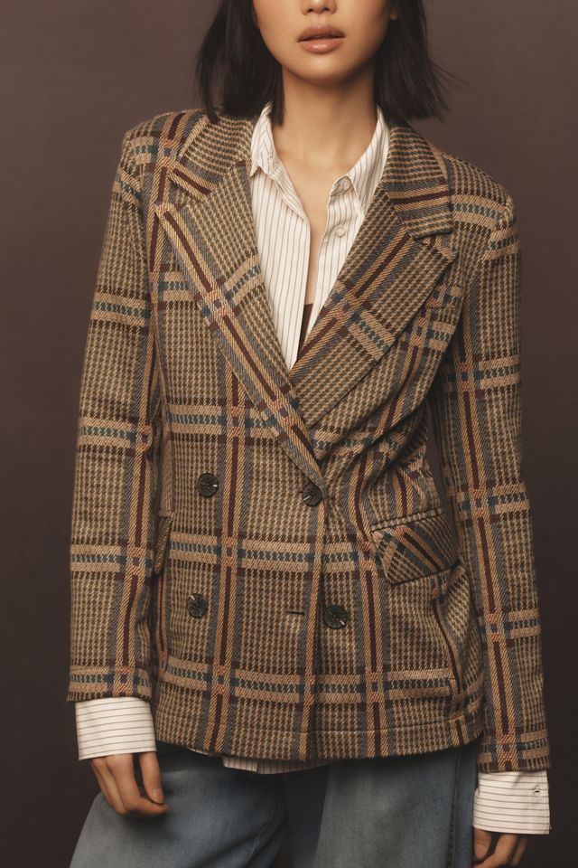 Avec Les Filles Relaxed Blazer Jacket #4