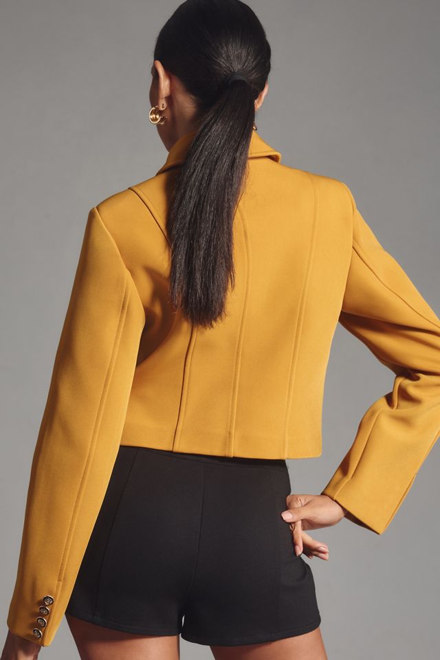Avec Les Filles Bonded Tweed Jacket #1