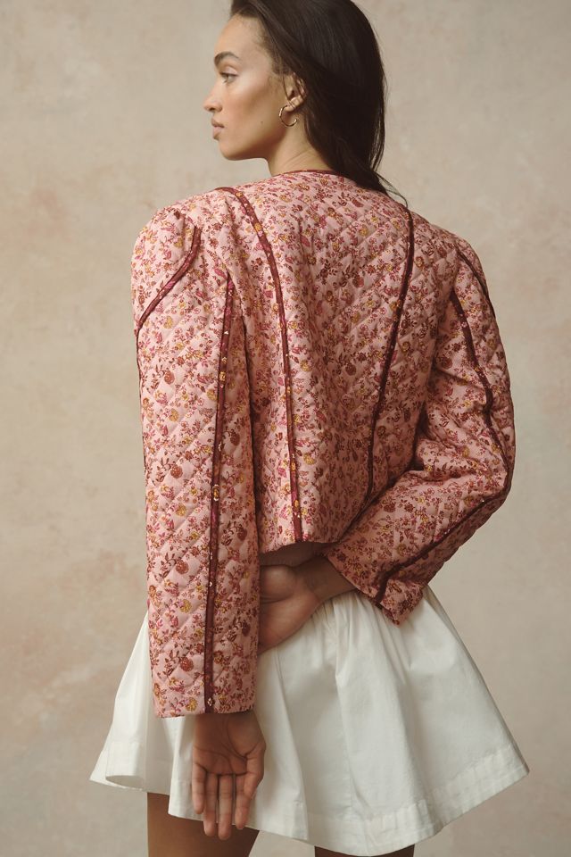 Avec Les Filles Floral Jacket #1