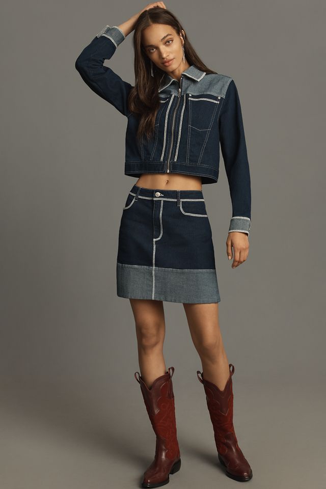 Avec Les Filles Colorblock Jacket #3