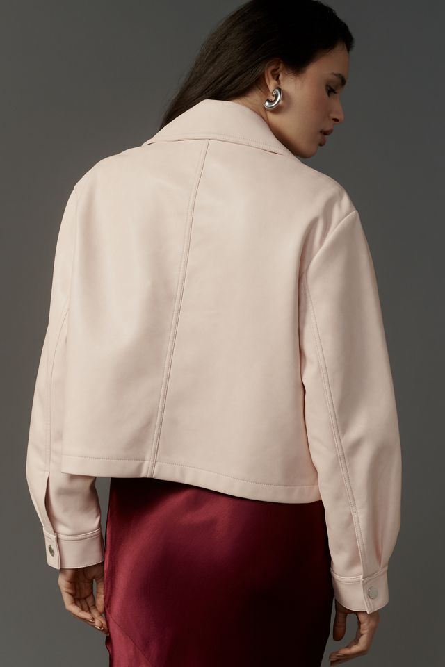 Cappotto Corto in Finta Pelle Avec Les Filles #2