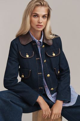 Veste en denim Avec Les Filles pour femme