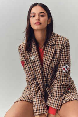 Avec Les Filles Patchwork Blazer product page