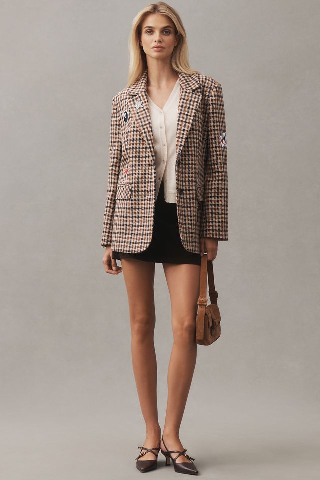 Avec Les Filles Patchwork Blazer #3