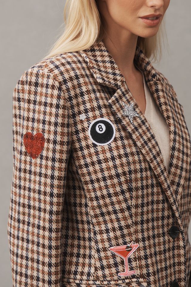 Avec Les Filles Patchwork Blazer #4