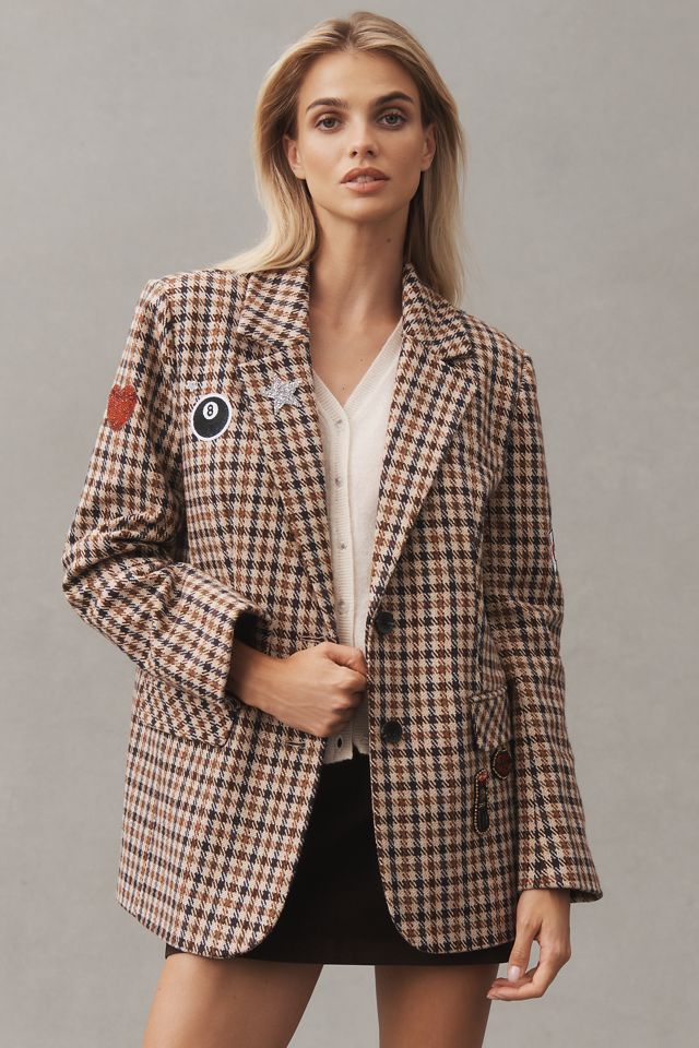 Avec Les Filles Patchwork Blazer #1
