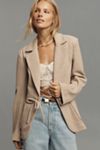 Dolan Left Coast Knit Houndstooth Blazer