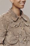 Avec Les Filles Crop Corduroy Jacket