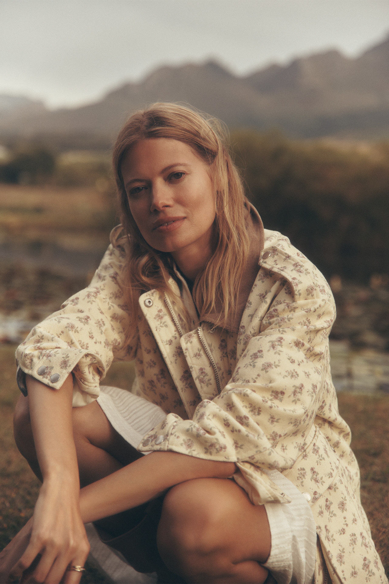 Avec Les Filles Floral Bomber Jacket