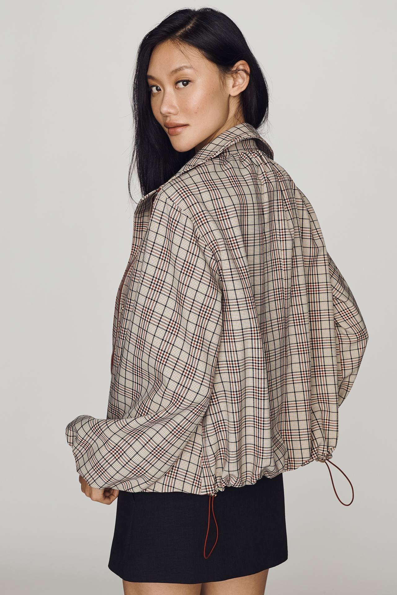 Avec Les Filles Funnel-Neck Anorak