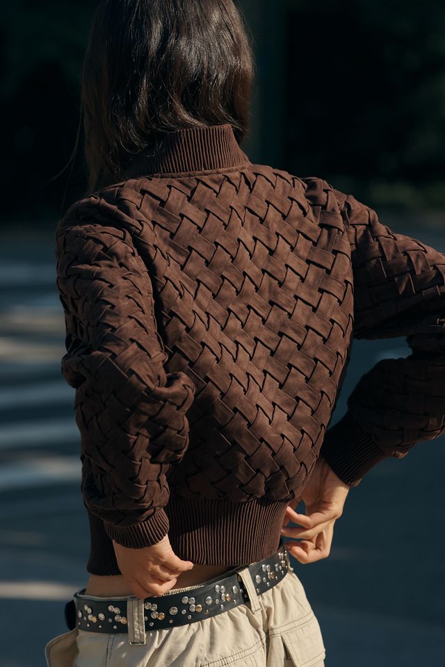 Avec Les Filles Faux Leather Crop Jacket #2