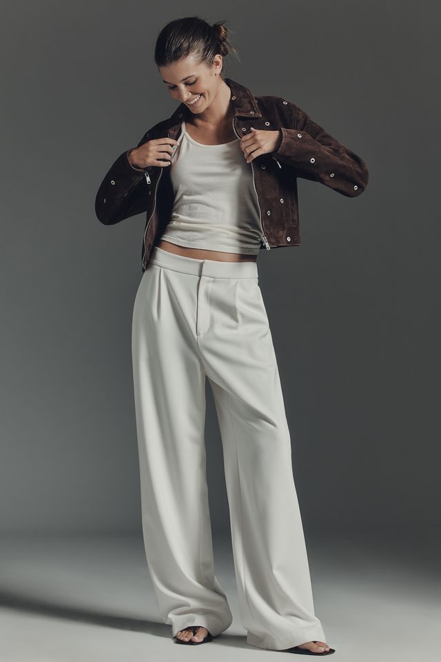 Avec Les Filles Suede Moto Jacket #2