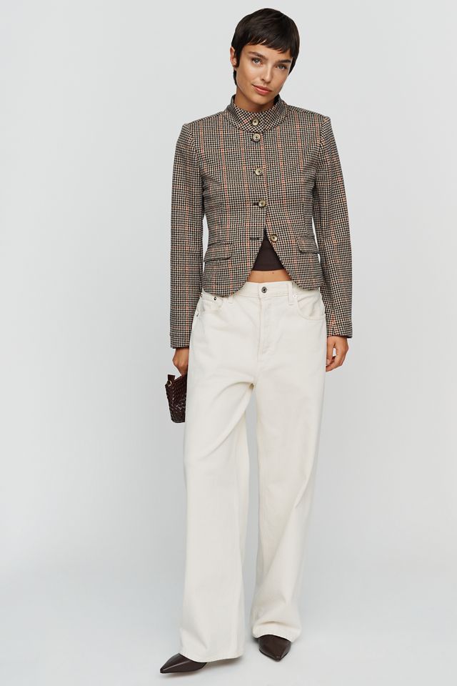 Avec Les Filles Button-Up Knit Jacket #1