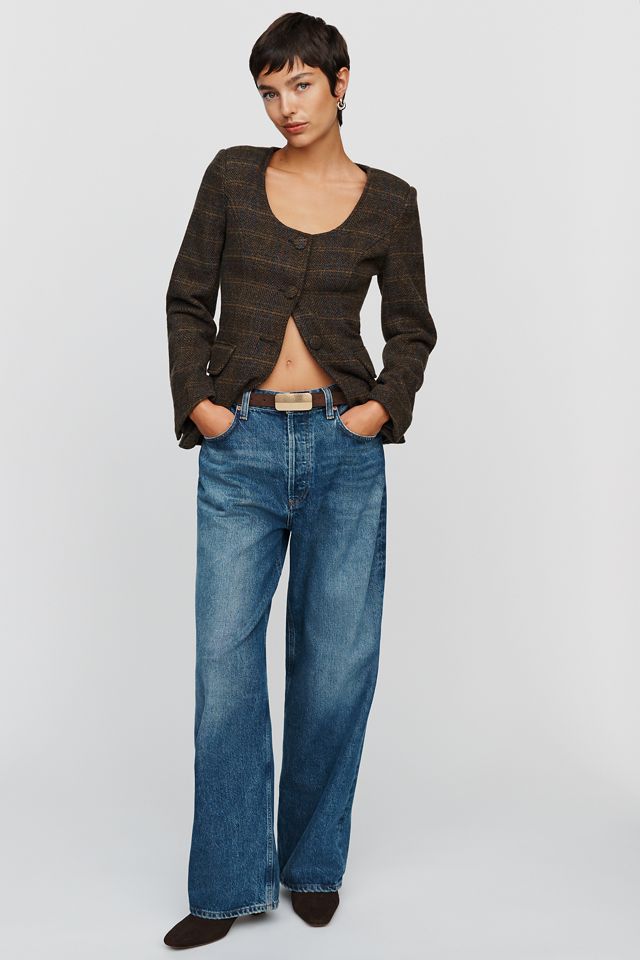 Avec Les Filles Waisted Blazer #1
