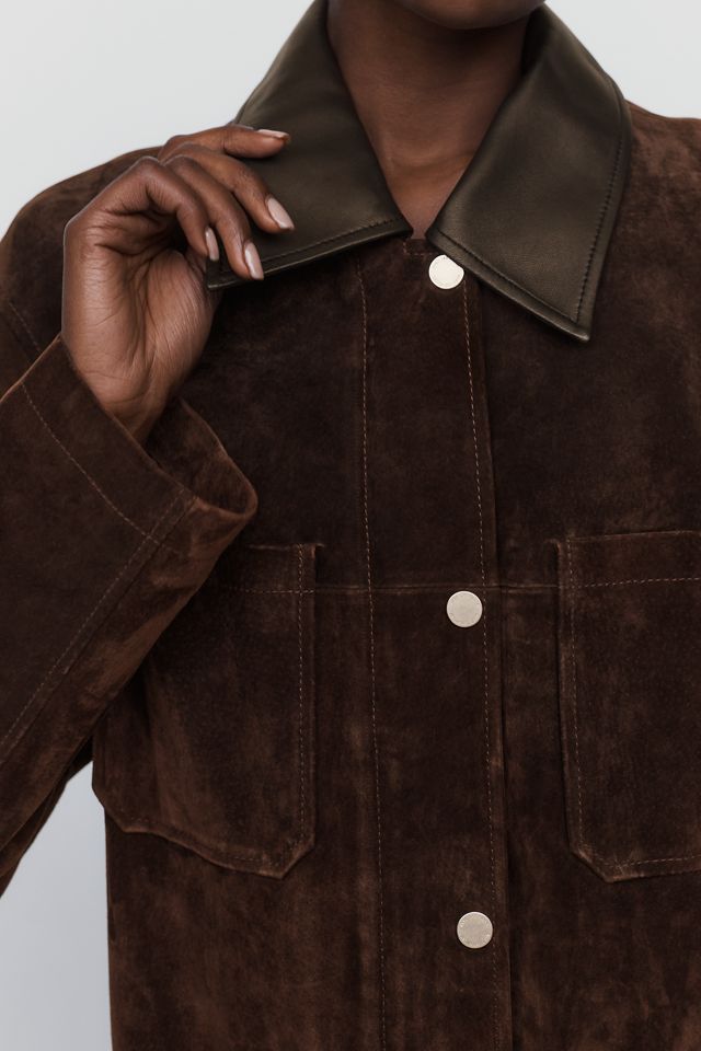 Avec Les Filles Leather Utility Jacket #2