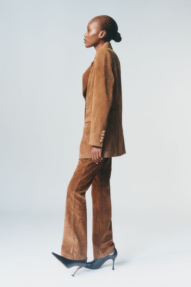 Avec Les Filles Suede Blazer #2