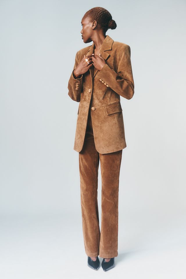 Avec Les Filles Suede Blazer #6